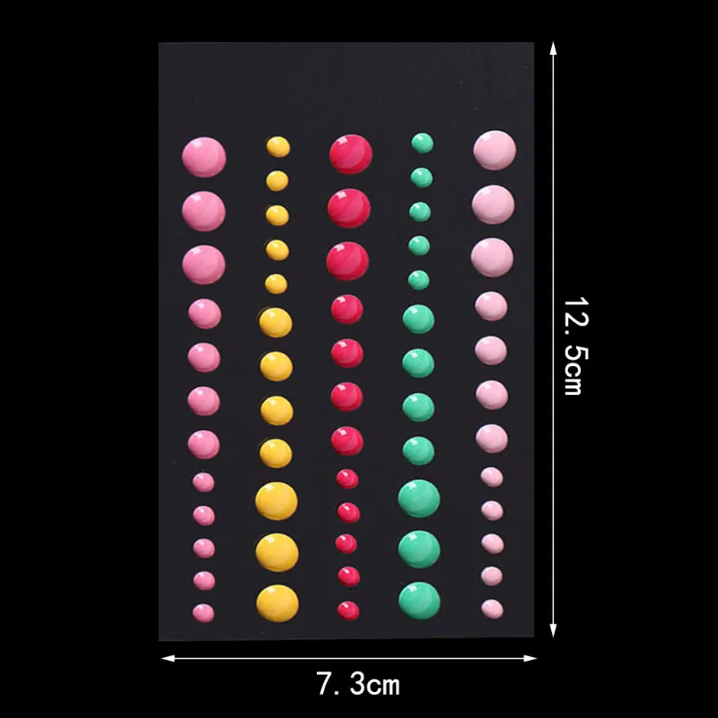 24 стиля, эмалированные самоклеющиеся наклейки для украшения в горошек, для изготовления открыток и рукоделия, скрапбукинга, поделок, изготовление открыток - Цвет: FL-24