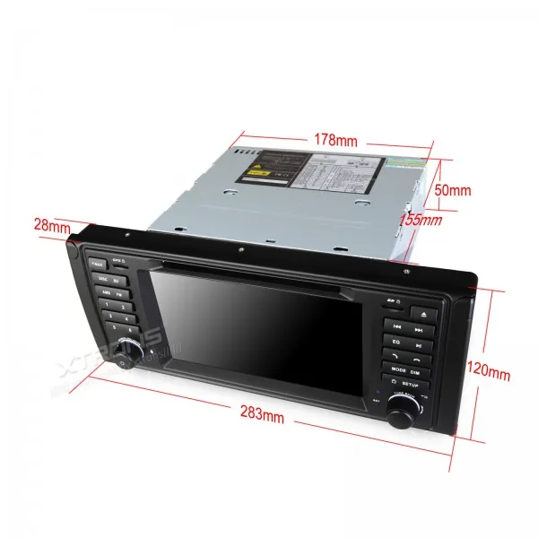 Discount Newest 7 1080P Video Capacitive Touch Screen car DVD Player with GPS Canbus For BMW 5 Series/x5 4