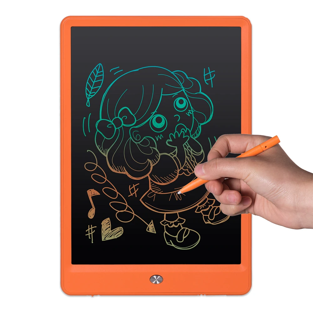 

10 inch color screen light energy electronic writing board to prevent accidental deletion of painting creative LED digital board