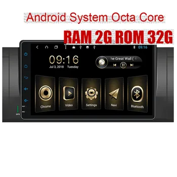 

rOADLOVER Android 8.1 Car PC Multimedia Audio For BMW E39 2003-2012 Stereo GPS Navigation Autoradio Player Magnitol 2 Din NO DVD