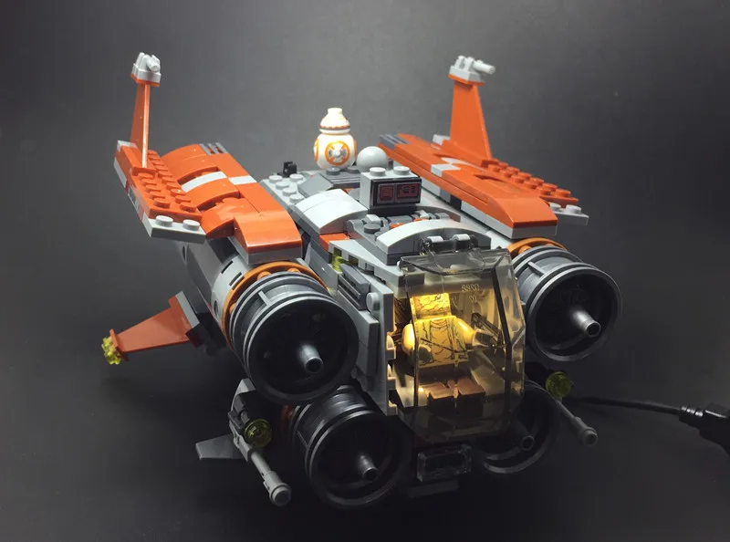 Комплект светильник (светильник) на 75178 и 05111 гг. Jakku Quadjumper (конструктор блока в