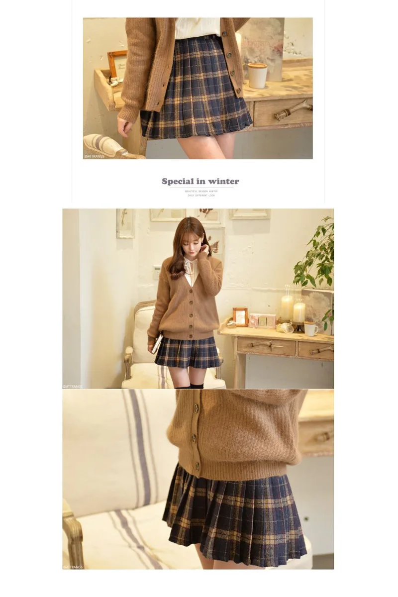 FREE SHIPPING Pleated skirt plaid bodice short skirt JKP093 HTB1Uof0NFXXXXcDapXXq6xXFXXXj - FREE SHIPPING Pleated skirt plaid bodice short skirt JKP093