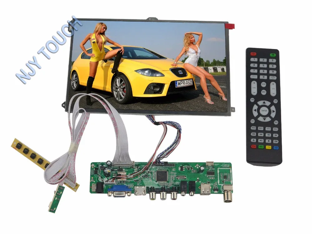HDMI AV VGA ATV Remote LCD LVDS Controller Board Kit Plus LCD LP101WX1-SLP2 IPS LED Screen HDMI AV VGA ATV Remote LCD LVDS Controller Board Kit Plus LCD LP101WX1-SLP2 IPS LED Screen