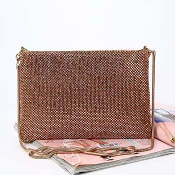 

Modish Famous Brand Women New Evening Handbag Hand Made Chain Party Clutch Shoulder Cross Bag Dropshipping carteira