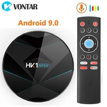 Smart tv Box Android 9,0 4 Гб ОЗУ 64 Гб Rockchip RK3318 поддержка 1080p 4K 60fps Google Play Store Netflix Youtube HK1 мини IP tv BOX