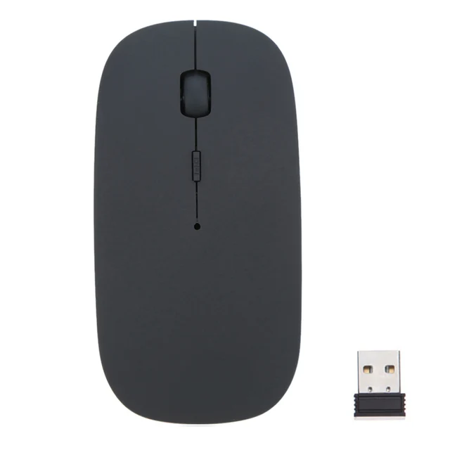 New Hot 2.4G USB Optical Wireless Computer Mouse 1600 DPI Ultra Slim Mouses For PC Laptop Desktop 8