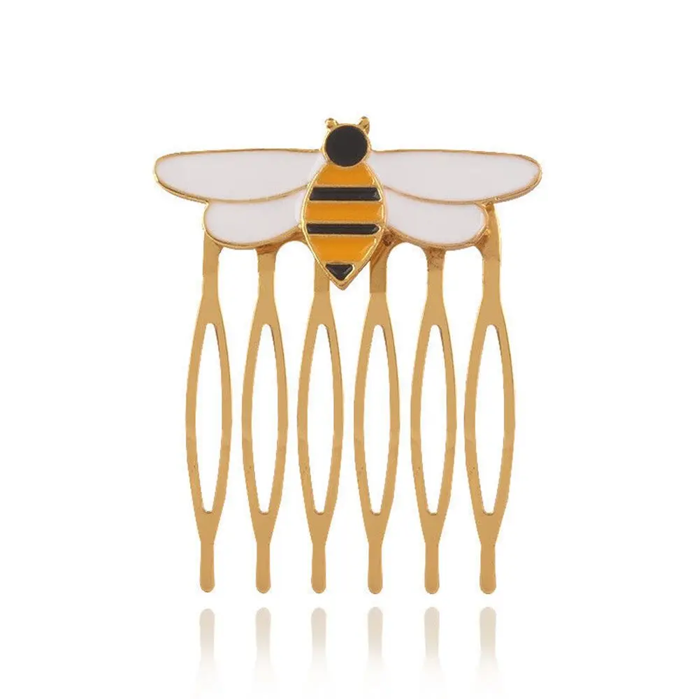 Bee Miraculous Queen Bee Hairweargold Color Hair Comb For