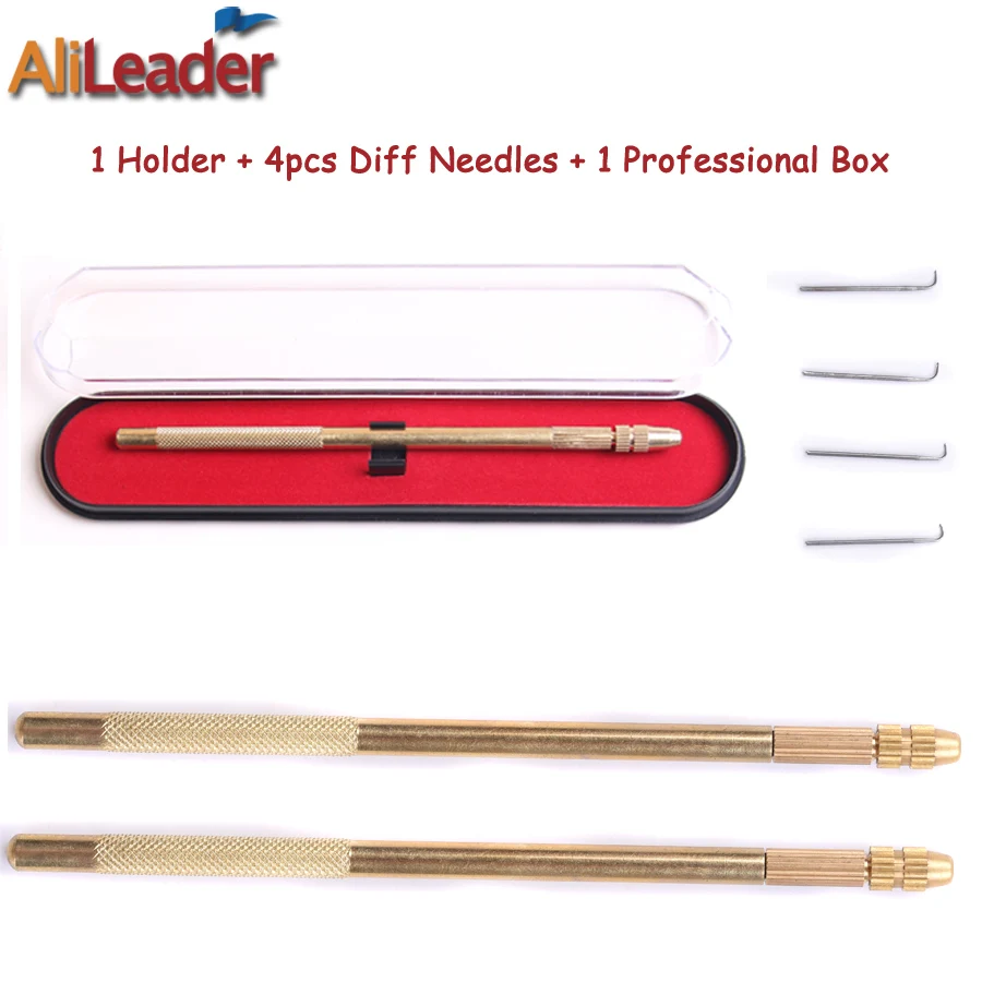 4 Size Alileader Ventilating Needle Kit Plus 1 Brass Holder German