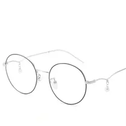 Анти синий свет круглый очки для женщин с диоптрией Близорукость Оптические очки прогрессивные многофокусные дальнозоркость компьютер 579