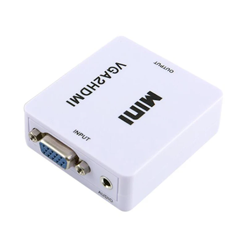 Baolyda VGA HDMI адаптер 1080 P и аудио видео конвертер для HDTVs Мониторы/дисплеи ноутбук