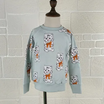 

BOBOZONE Cat Sweatshirt for kids boys girls autumn winter Sweatshirt