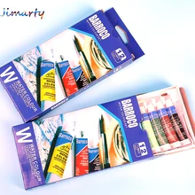 6mlx12colors Детские краски набор краски акварельные краски профессиональные краски художники школы with1 кисть краски