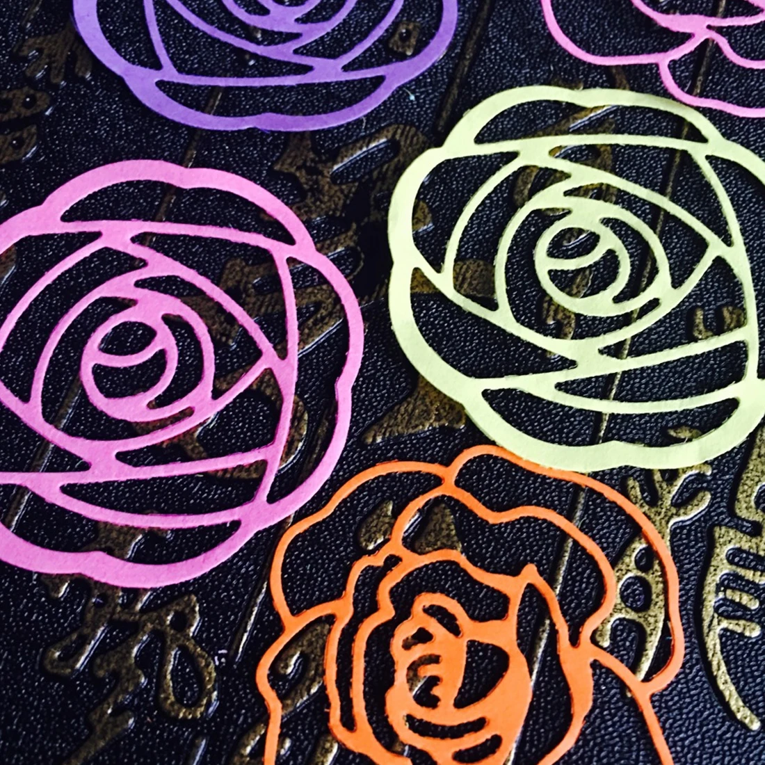 

METAL CUTTING DIES rose flower wedding background Scraper card album invitation PAPER CRAFT embossing stencils art die cuts