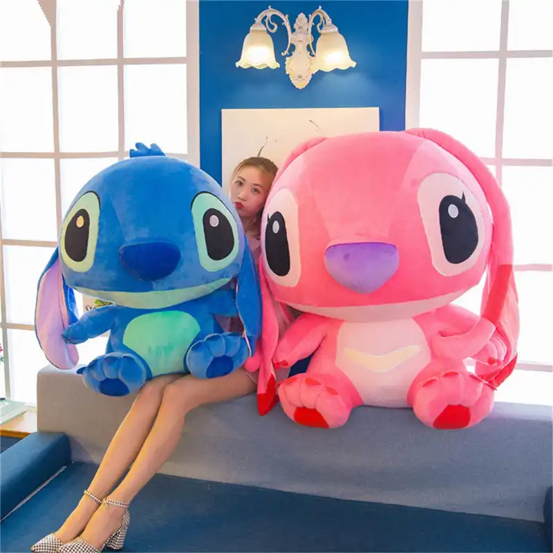 stitch rosa peluche gigante