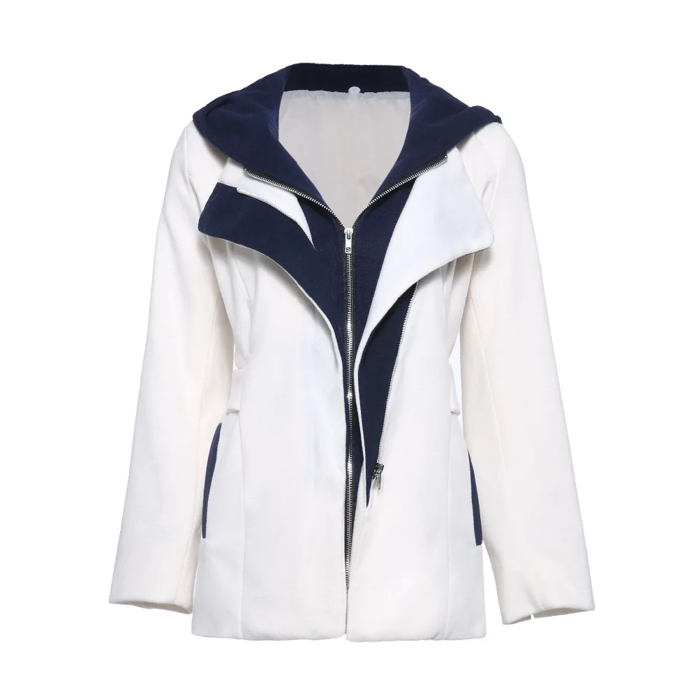 Beste Clocolor Vrouwen Jas 2018 Hot Herfst Mode Kantoor Dame Vrouwelijke Rits Riem Meisjes Winter Warm Elegant Vrouwen Overjas