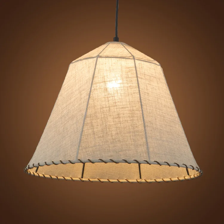 

Vintage LED Iron Industrial Cloth Pendant Light Edison Bulb Lighting 110-220V Suspension Luminaire Hanging Lamp For Restaurant