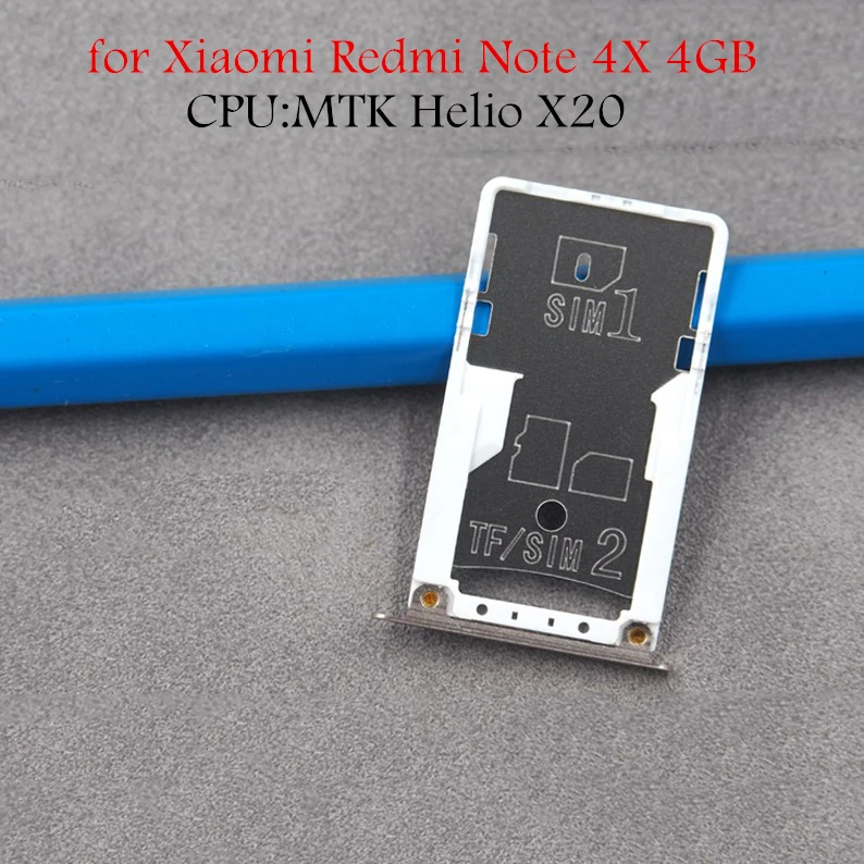 Держатель для карт Xiaomi Redmi Note 4X 4 Гб держатель MTK Micro SIM Nano SD слот карты памяти