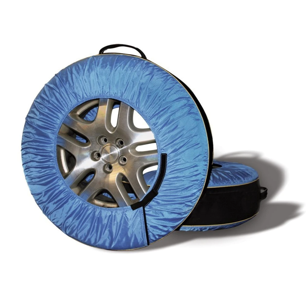 4 Uds. de cubierta de neumáticos de repuesto Auto Calcetines antideslizantes para nieve cadenas de nieve neumáticos de coche de cubiertas de ruedas de coche accesorios de Envío