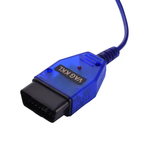 كابل يو اس بي KKL VAG-COM 409.1 OBD2 II OBD ماسح ضوئي تشخيصي VW/أودي/مقعد الاقراص