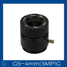 cctv camera lens 4mm Fixed Iris lens, 1/2.7 cs Mount Fixed F1.6 for Security Camera.CS-4mm(3MP)C