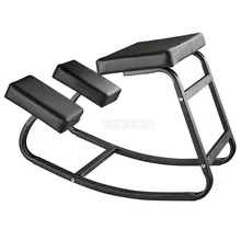 Домашнее мягкое сиденье с железными ножками для взрослых, студентов, детей, эргономичное компьютерное кресло без рукавов, сидящее на коленях кресло для коррекции осанки