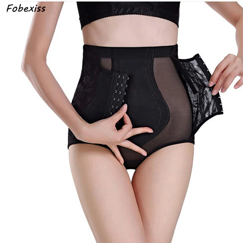 

Seamless Lace Waist Trainer High Waist Body Shaper Thin Breathable Solid Butt lifter Women Underwear 2019 Summer Sexy Lingerie