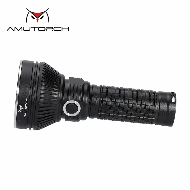 AMUTORCH JM26 CREE XPL HI/HD/SST40 мощный светодиодный фонарь с двойным переключателем тактический фонарь 1*26650