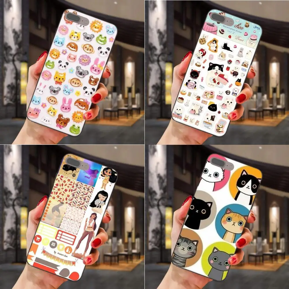 

For Huawei Y3 Y5 II Y6 Y7 Y9 nova 2 Plus 2S 3i 4 4e Lite Plus Prime 2017 2018 2019 TPU Luxury Large Sticker Bomb Jdm Lovely
