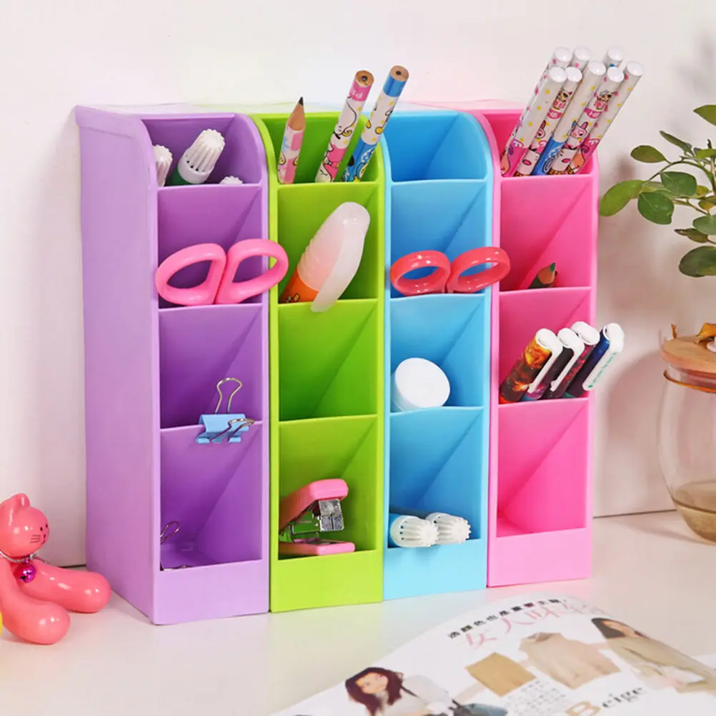 

1 PCS Multifunctional Socks/Underwear Organizer Stationery/Tableware Plastic Storage Box Cosmetics Makeup Organizer Box