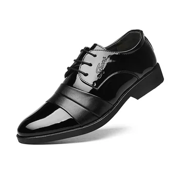 

Oxford Shoes For Men Formal Shoes Leather Loafers Men Business Dress Shoes New Designer Italian Men Wedding Shoes Size 38-48