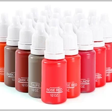 5 шт бровей татуировки перманентные чернила Макияж Микро Пигмент длительный 15 мл/бутылка 23 Цвета на выбор