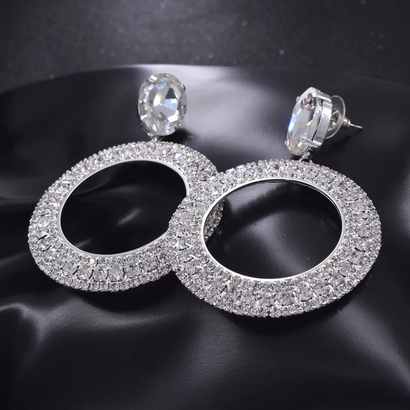 crystal round drop earring for girls (5)