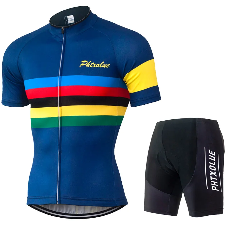 PHTXOLUE одежда для велоспорта Одежда для велосипеда/воздухопроницаемая одежда для катания на велосипеде наборы для велоспорта/с коротким рукавом наборы для велоспорта - Цвет: 15