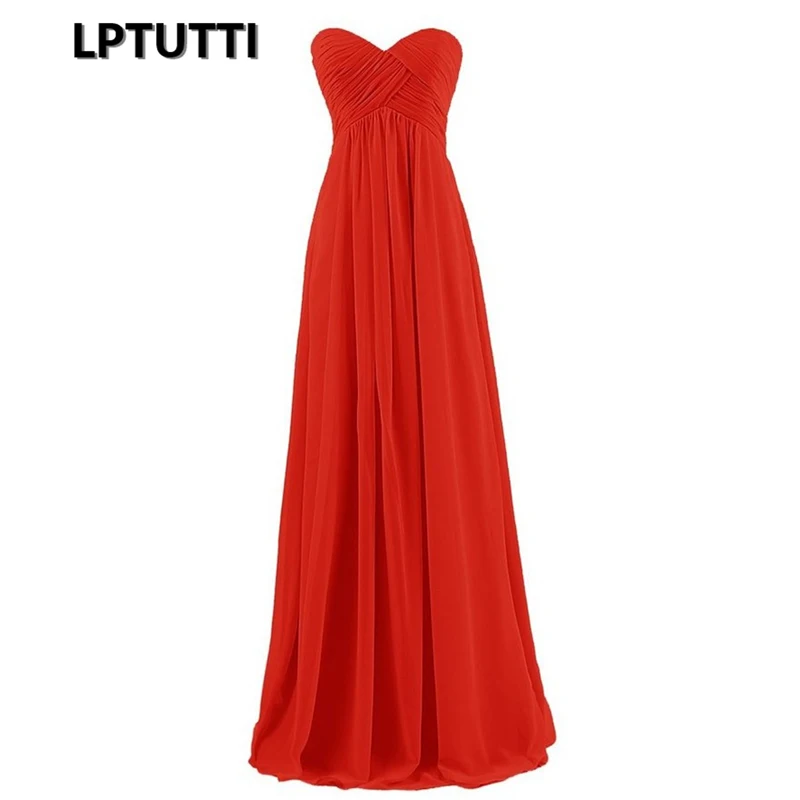 

LPTUTTI Strapless Chiffon Plus Size New For Women Elegant Date Ceremony Party Prom Gown Formal Gala Luxury Long Evening Dresses