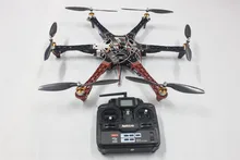 F550 Drone FlameWheel Kit With QQ HY ESC Motor Carbon Fiber Propellers + RadioLink 6CH TX RX F05114-T