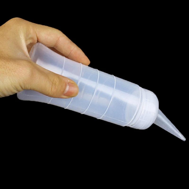 250/260ml Translucent Plastic Bottle Multi-Functional Hairdressing Tool Applicator Supplies Salon Hair Color Perm Care 5
