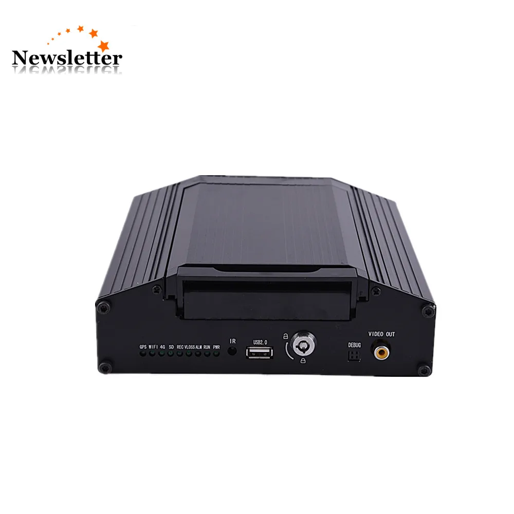 Shockproof AHD 720P 960P 4 Channel mdvr with GPS Video Recorder HDD SD Card combo boat / bus / truck dvr Factory Outlet