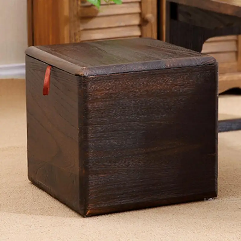 

Creative Shoes Bench Can Sit Adult Wood Debris Storage Storage Box Multi Functional Storage Stool Storage Stool 10%