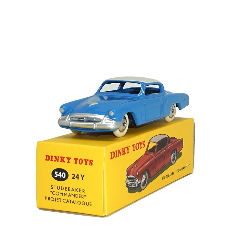 Литой автомобиль модель 1/43 DINKY TOYS De Agostini 540 24Y STUDEBAKER COMMANDER