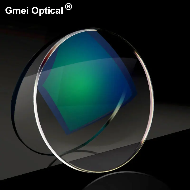  - High Quality Radiation Protection Index 1.56 Clear Optical Single Vision Lens HMC, EMI Aspheric Anti-UV Prescription Lenses,2Pcs