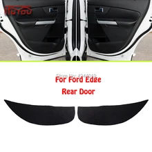 Для Ford Edge автомобиля внутренняя крышка двери Защита от царапин декоративные накладки автомобиля стикер 4 шт