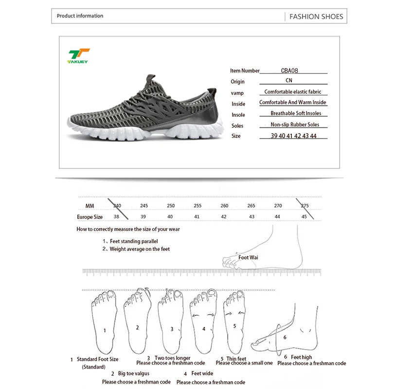 takuey 2017 hot sale summer new coconut men shoes fashion breathable average men shoe size