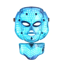 Хиты продаж! Уменьшает морщины усадка поры лица pdt светодиоды шеи, 7 цветов, электрооптические маска в Китае