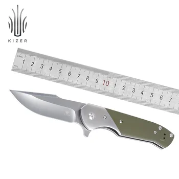

Kizer hunting knife Kane V4467A2 tactical folding knife rescue outdoor edc knife utility tools