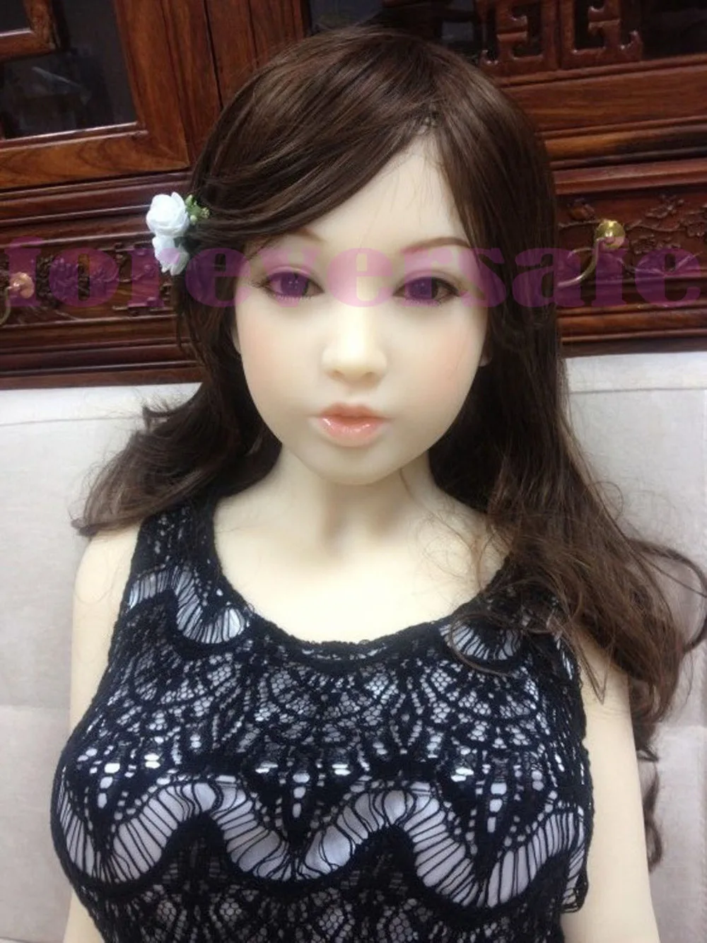 New VM Doll Cm Size Kg Realistic Full Silicone Solid With Metal Skeleton Masturbator Anus