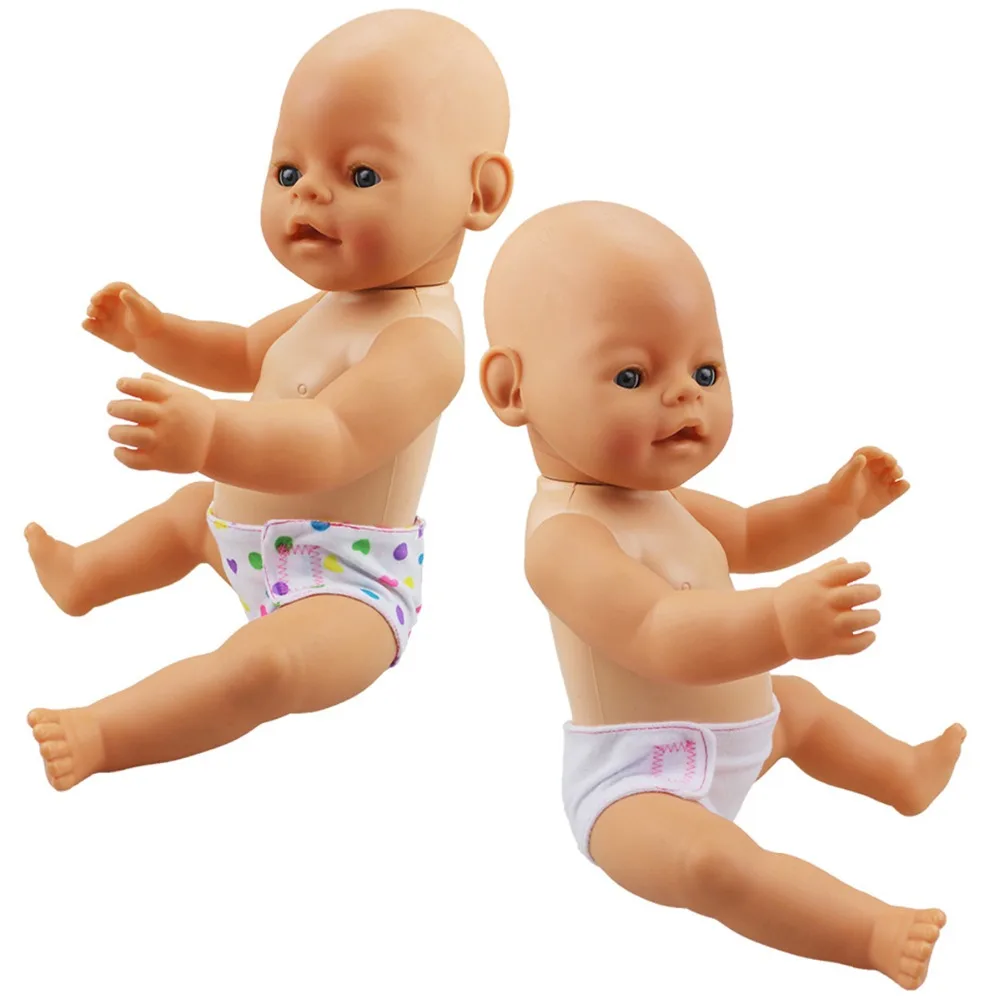 2pcs//set Doll Diaper 18/" Doll Baby Underpants Cute Clothes Doll Accessory Toy