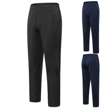 Для мужчин Спорт Штаны штаны свободного кроя Обучение Бег Повседневное Штаны мужского пота Штаны ноги молния быстросохнущая тренажерный зал Фитнес бег длинные брюки