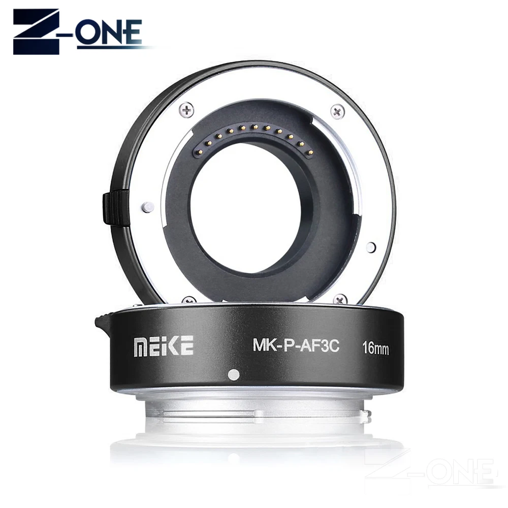 Meike P-AF3A металлическая автоматическая фокусировка AF Автоматическая макро удлинительная трубка для Panasonic и Olympus Micro 4/3 система камеры E-M5 E-M10 GX7