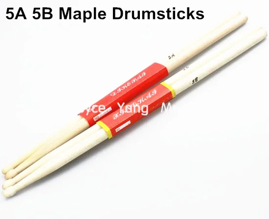 Wood Tip CHORD Maple Drumsticks JAZZ 