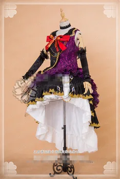 

Hot Sale 2019 Custom Made Cosplay Costume BanGDream!Roselia Bass player Lisa Gorgeous Party Dress full sets A